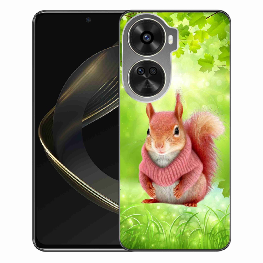 Gélový kryt mmCase na Huawei Nova 12 SE - veverička vo svetri