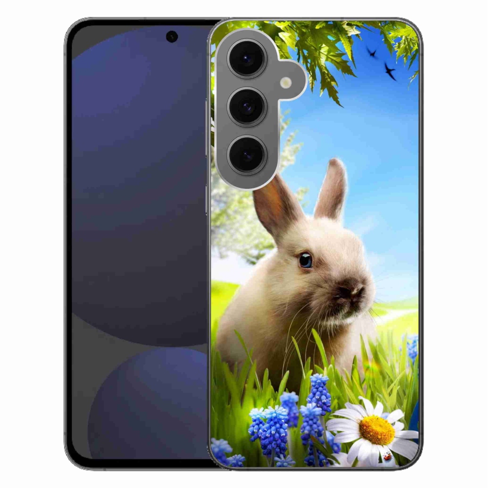Gélový kryt mmCase na Samsung Galaxy S24 FE - zajačik
