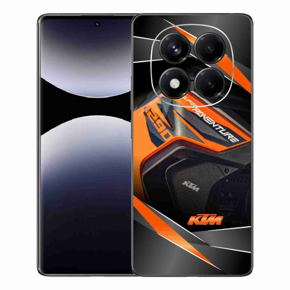 Gélový kryt mmCase na Xiaomi Redmi Note 14 Pro - motorka ktm