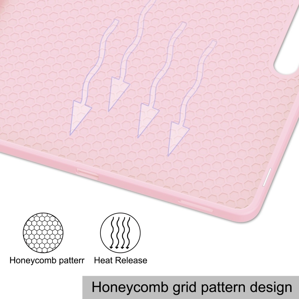 Cases chytré zatváracie púzdro na Samsung Galaxy Tab S10 FE+ - ružové