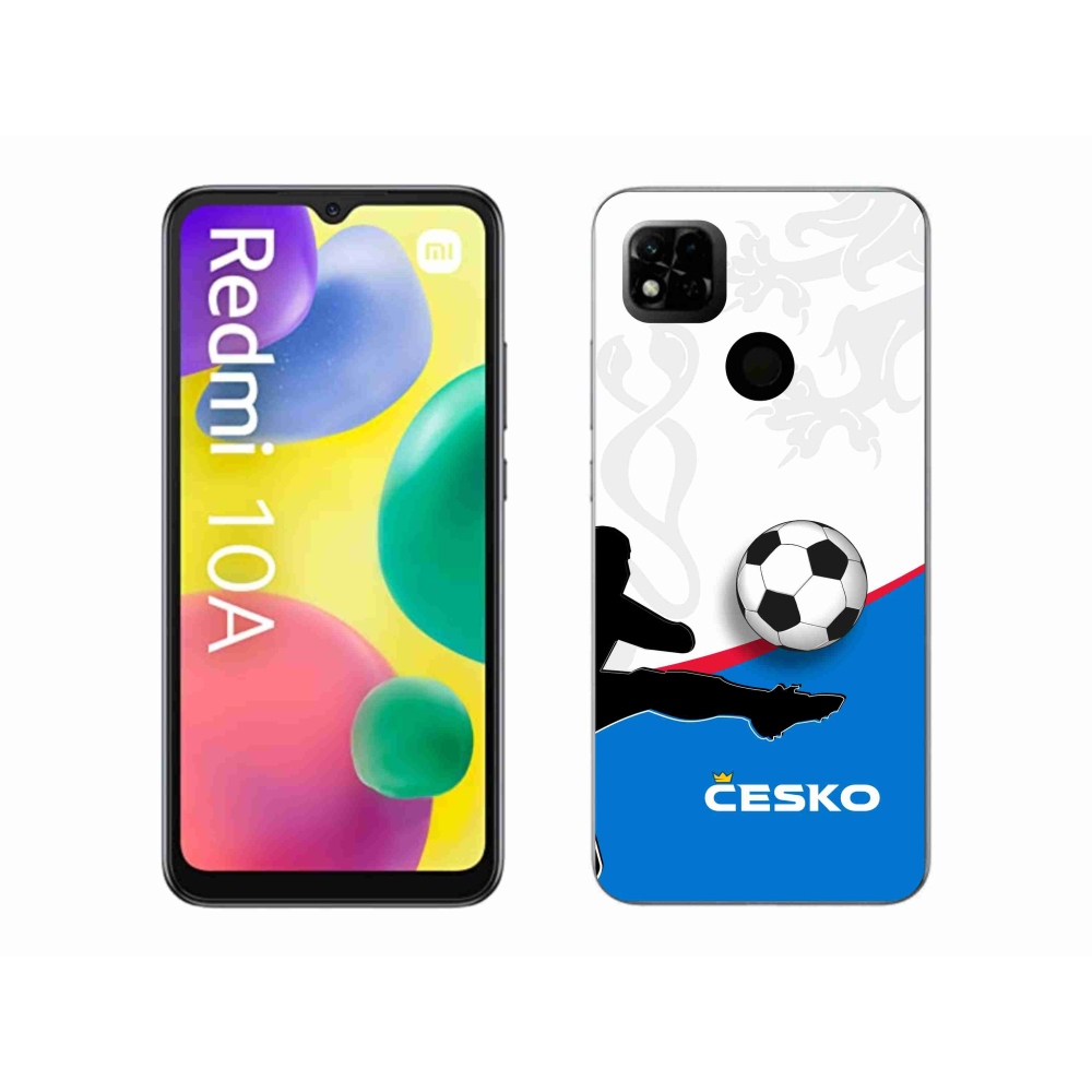 Gélový kryt mmCase na Xiaomi Redmi 10A - futbal Česko 3