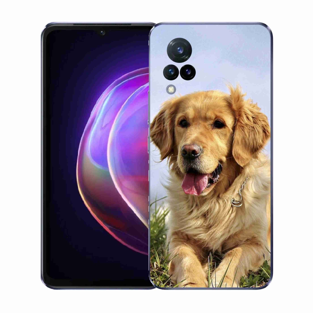 Gélový kryt mmCase na Vivo V21 4G/5G - zlatý retriever