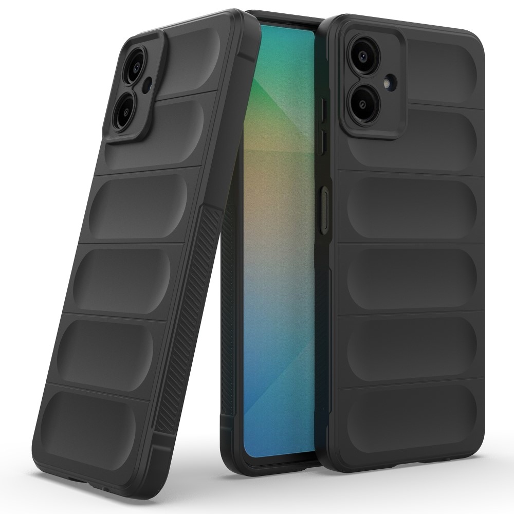 Rugg odolný gélový obal na Samsung Galaxy A06 4G - čierny