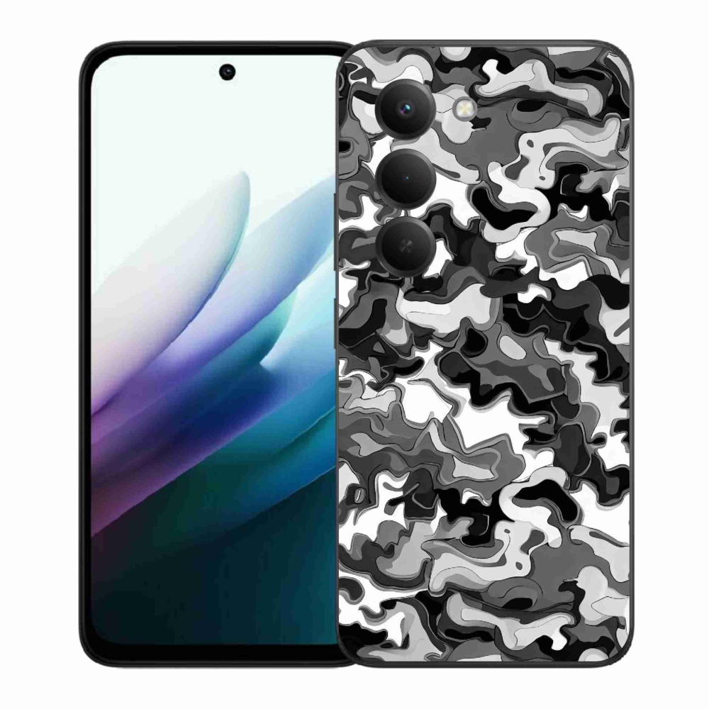 Gélový kryt mmCase na Xiaomi Redmi 15 4G/5G (171mm) - maskáčový vzor 3
