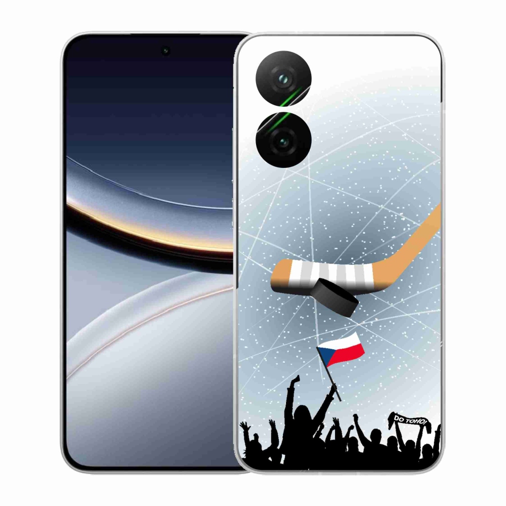 Gélový kryt mmCase na Xiaomi Poco F7 5G - fanúšikovia hokeja