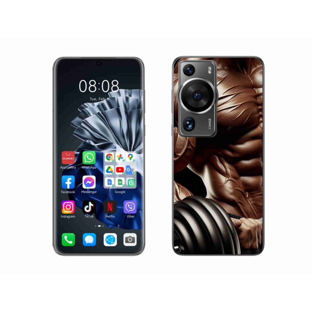 Gélový kryt mmCase na Huawei P60 Pro - posilňovanie 4