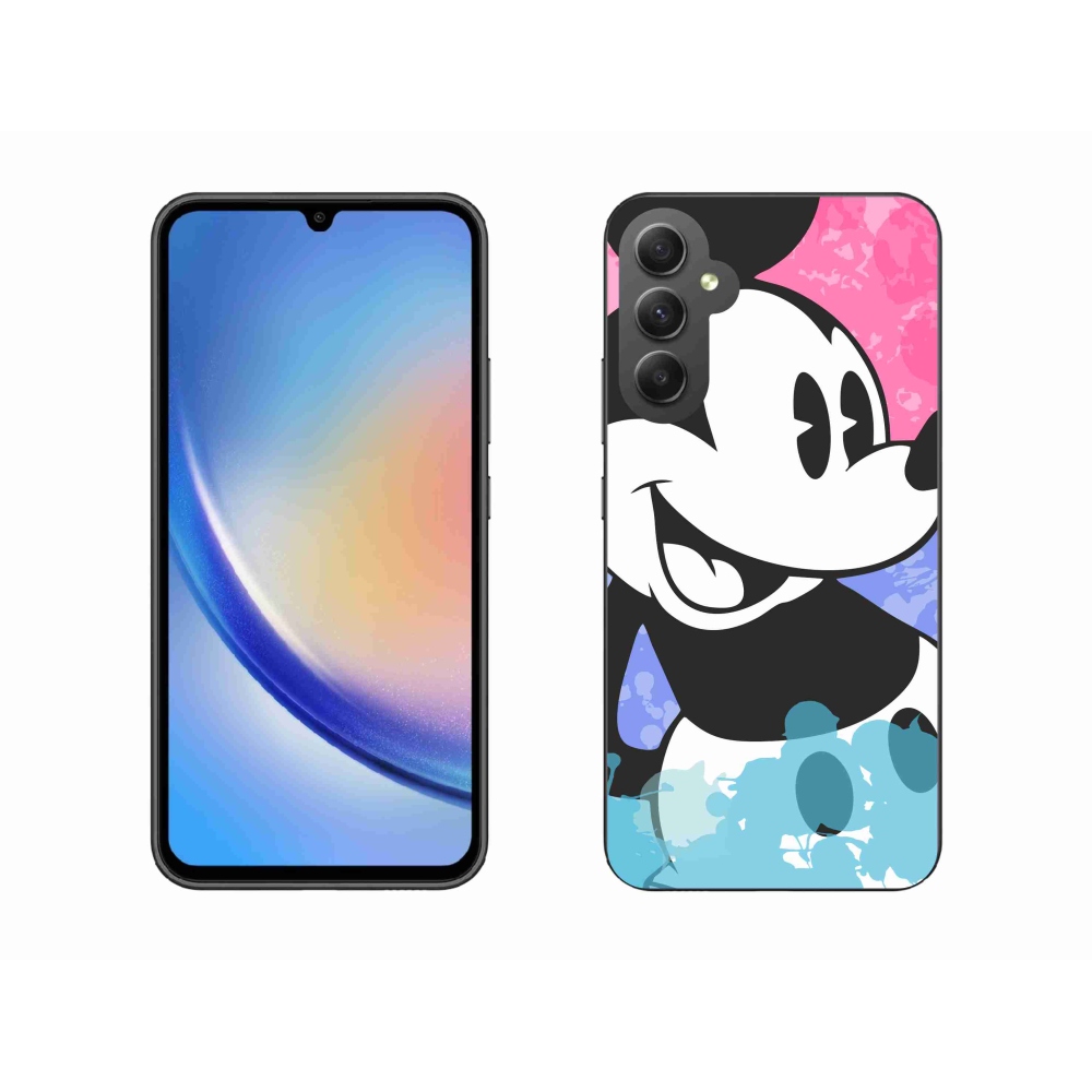 Gélový kryt mmCase na Samsung Galaxy A34 5G - mickey mouse