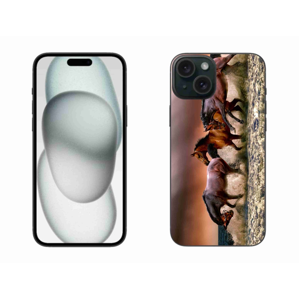 Gélový obal mmCase na iPhone 15 Plus - kone 1