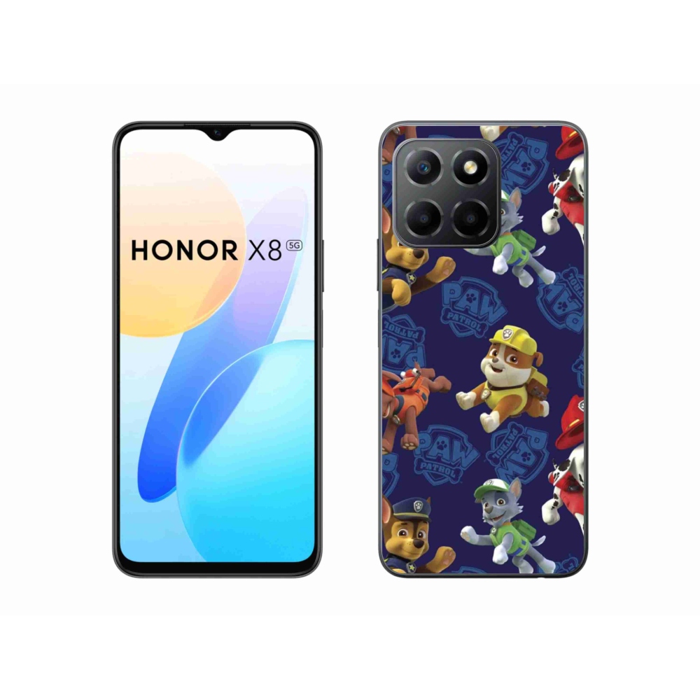 Gélový kryt mmCase na Honor X8 5G/Honor 70 Lite 5G - labková patrola 1