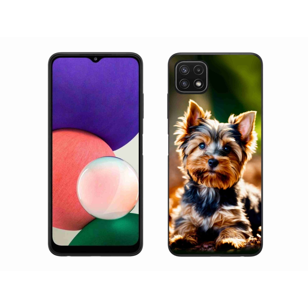 Gélový kryt mmCase na Samsung Galaxy A22 5G - yorkšír 10