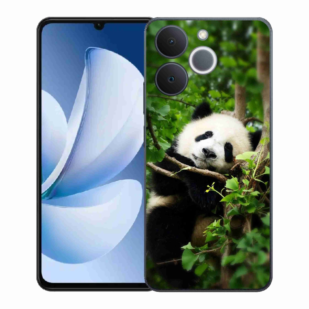 Gélový kryt mmCase na Realme Note 70T - panda