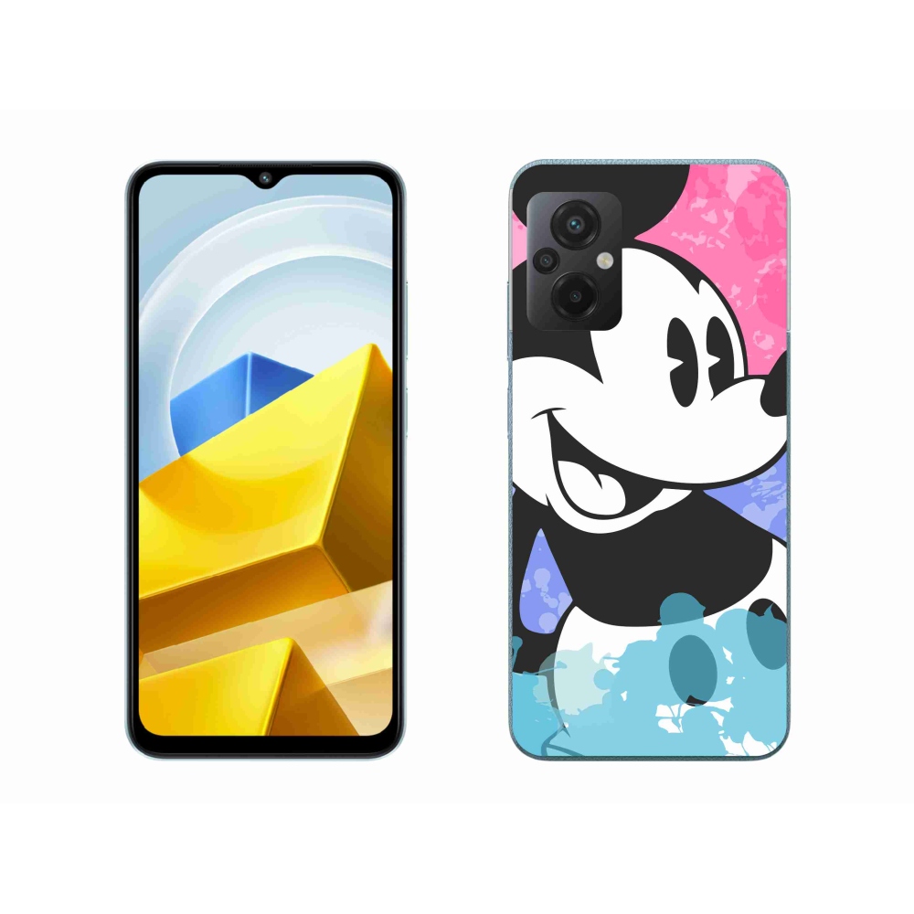 Gélový kryt mmCase na Xiaomi Poco M5 4G - mickey mouse