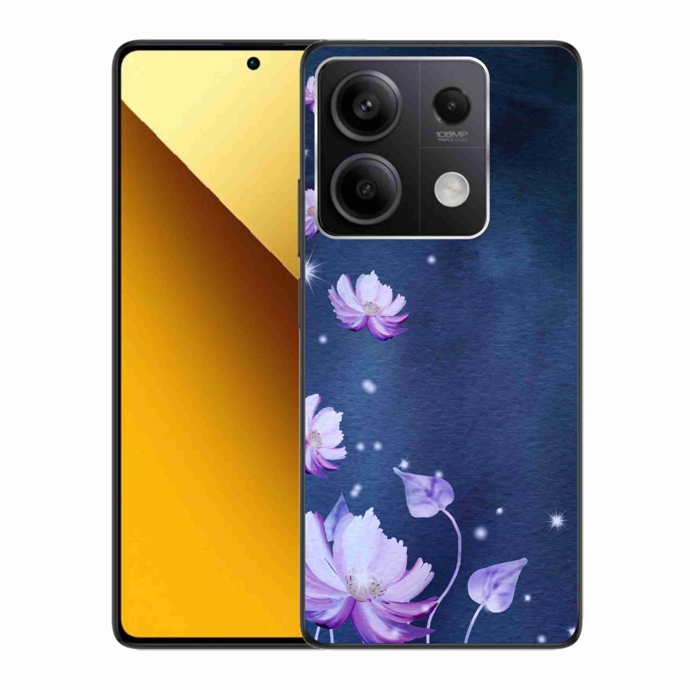 Gélový obal mmCase na Xiaomi Redmi Note 13 5G - padajúce kvety