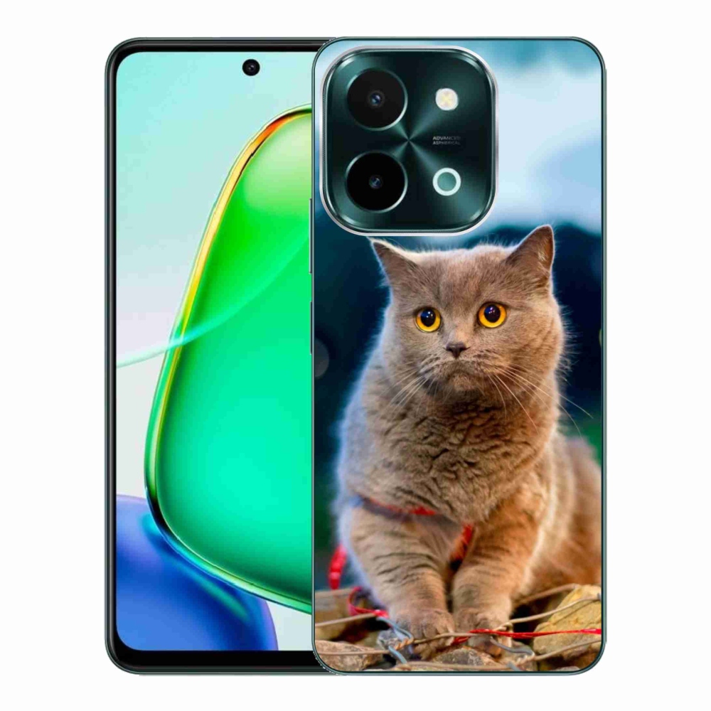 Gélový kryt mmCase na Vivo Y28 - britská modrá 2