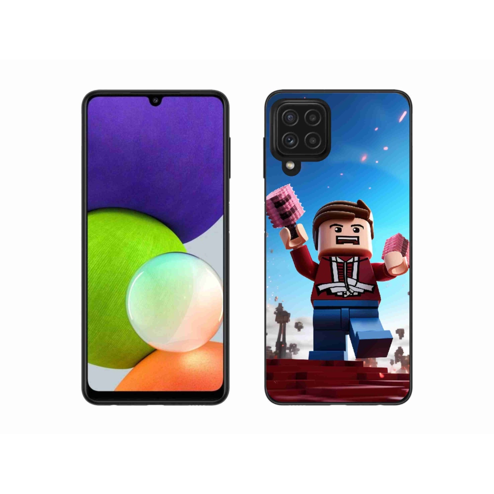 Gélový kryt mmCase na Samsung Galaxy A22 4G - roblox 2