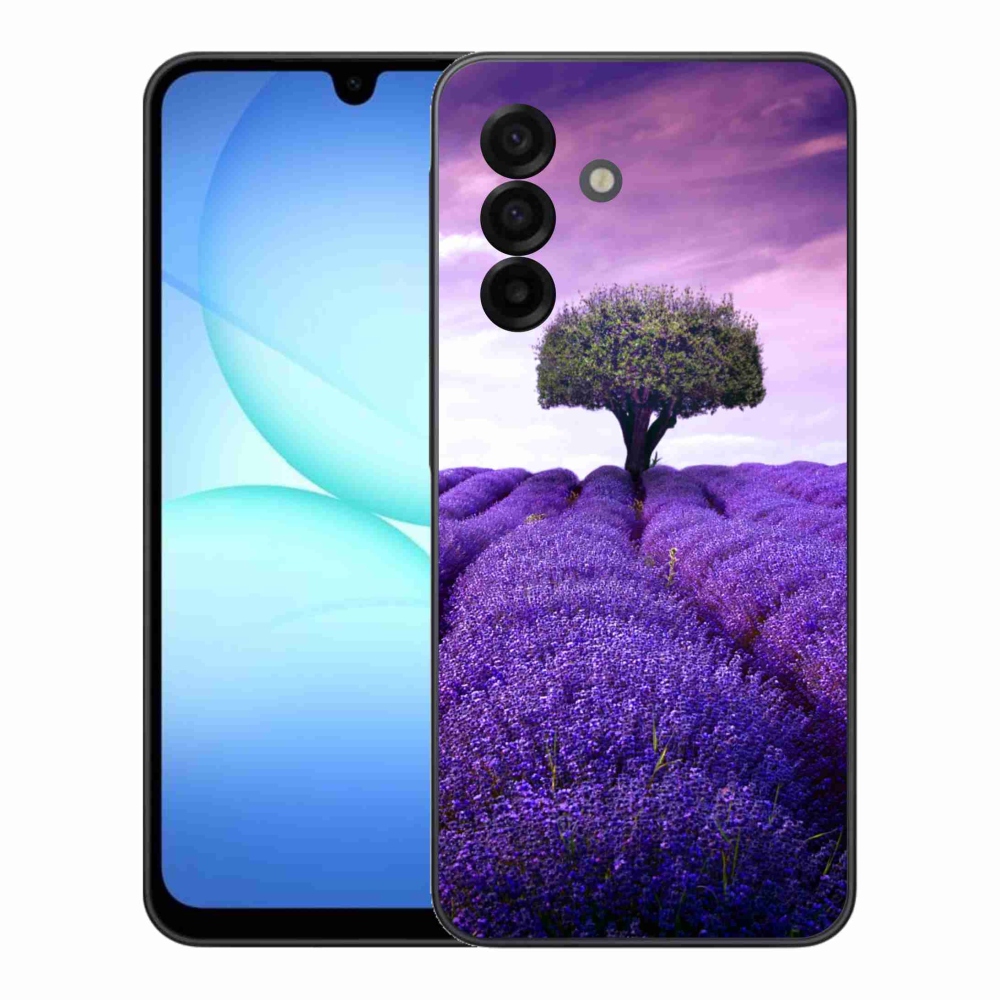 Gélový kryt mmCase na Samsung Galaxy A17 4G/5G - levanduľová lúka