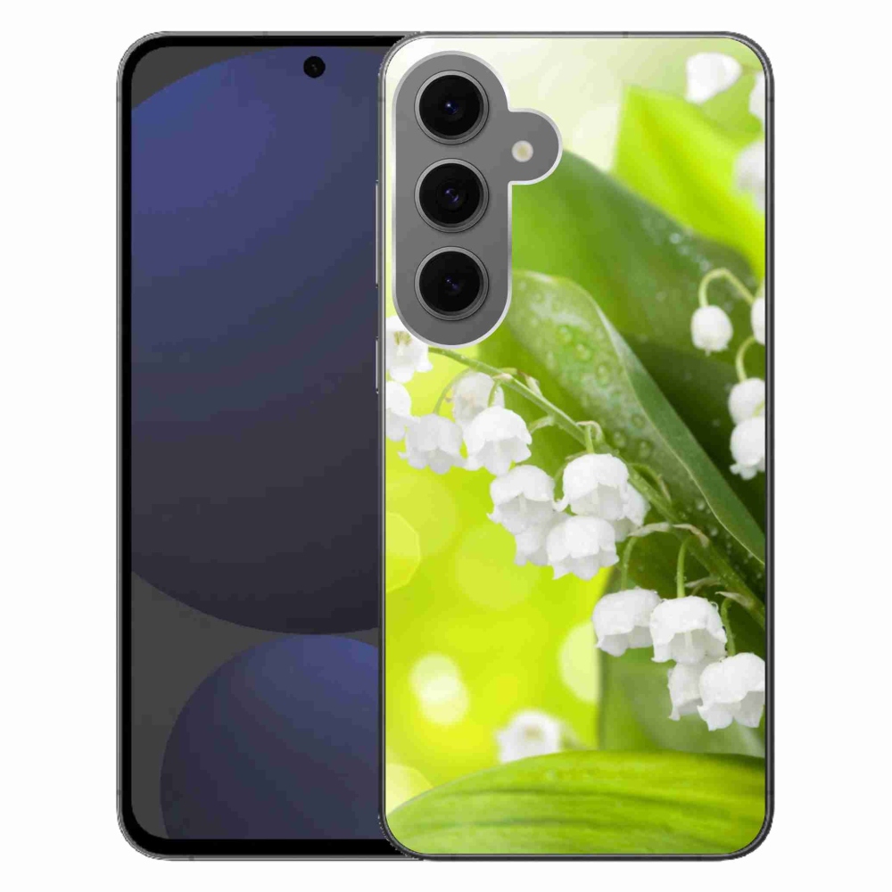 Gélový kryt mmCase na Samsung Galaxy S24 FE - konvalinka