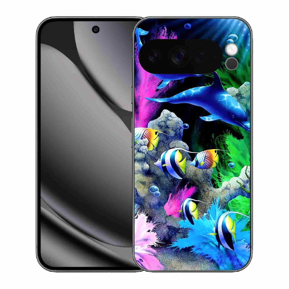 Gélový kryt mmCase na Google Pixel 10 Pro XL - morský svet