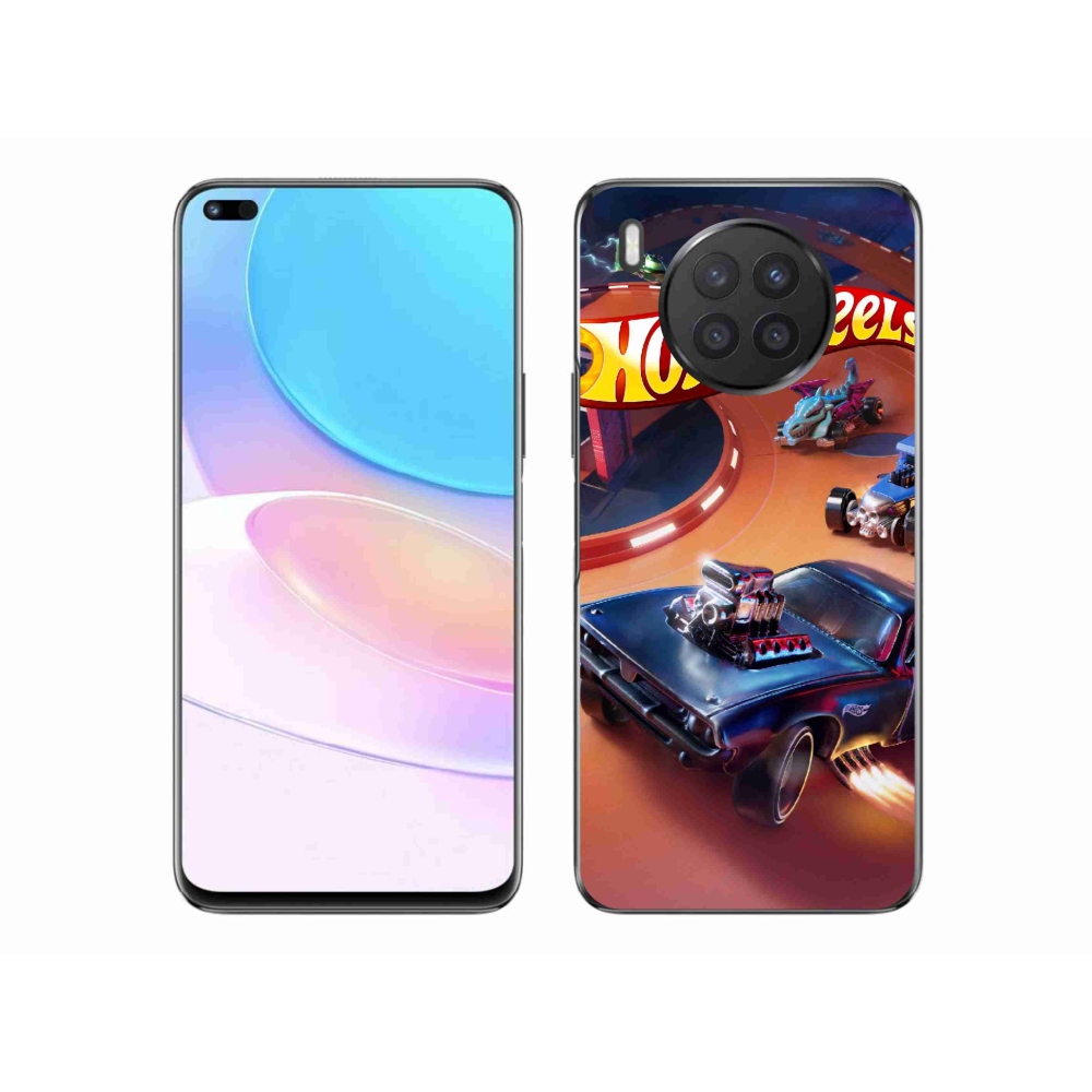 Gélový kryt mmCase na Honor 50 Lite - hot wheels