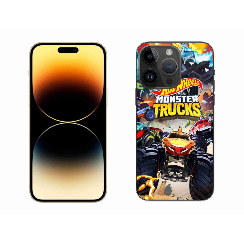 Gélový kryt mmCase na iPhone 14 Pro Max 6.7 - hot wheels 2