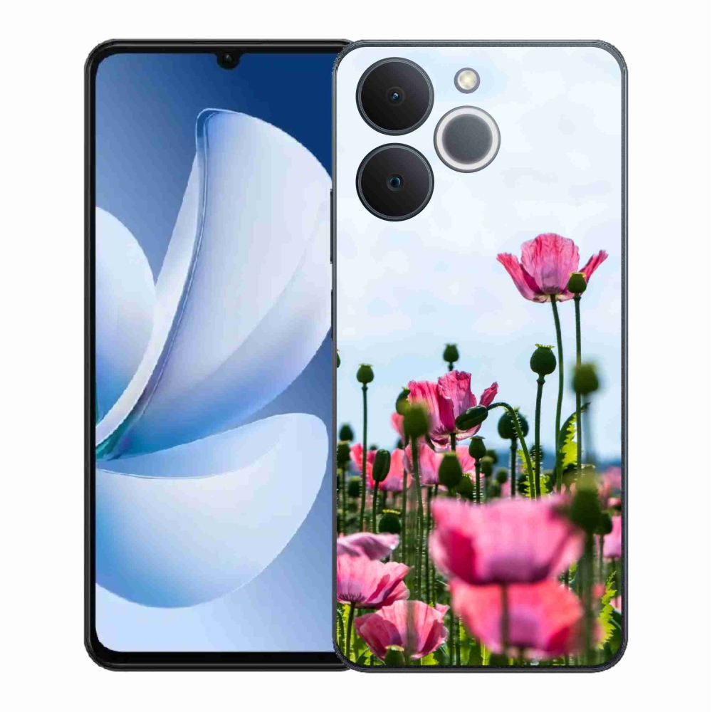 Gélový kryt mmCase na Realme Note 70T - vlčí mak