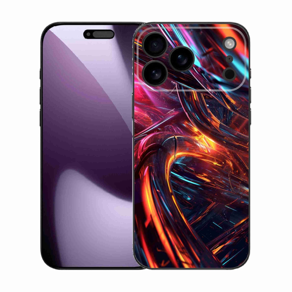 Gélový kryt mmCase na iPhone 17 Pro Max - abstraktný motív 10