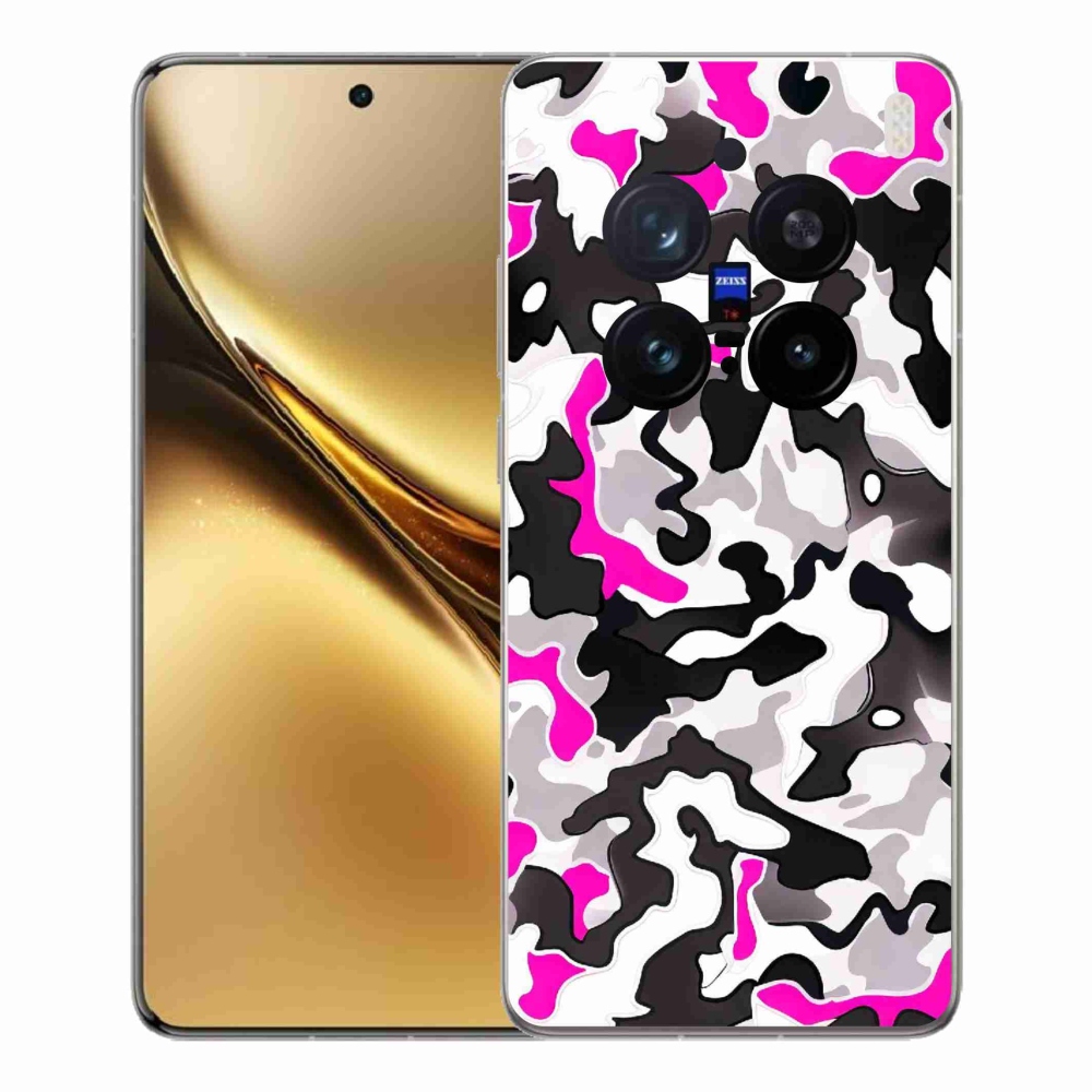 Gélový kryt mmCase na Vivo X200 Pro 5G - maskáčový vzor 5