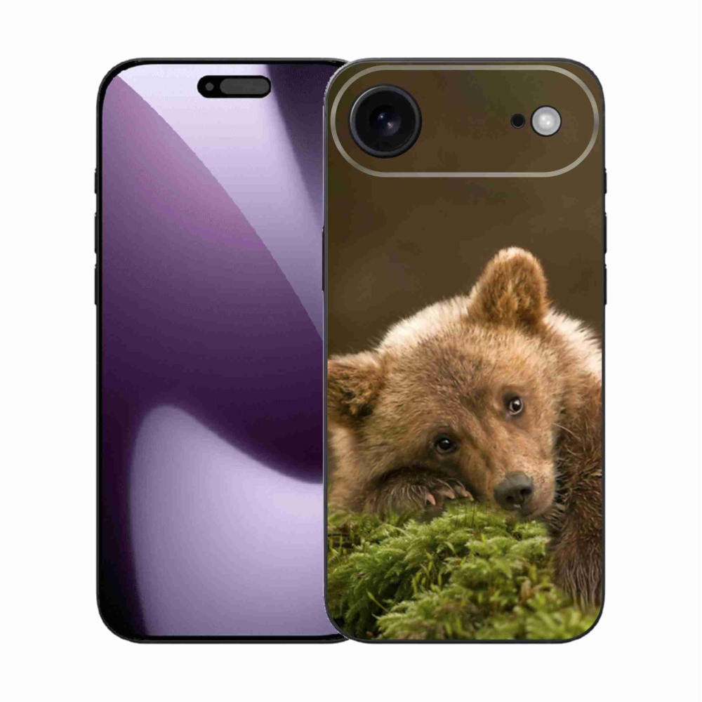 Gélový kryt mmCase na iPhone 17 Air - medveď