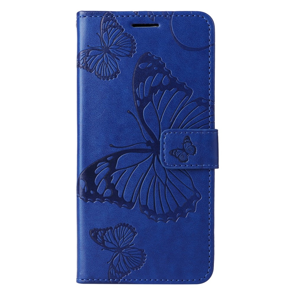 Big Butterfly knižkové púzdro na Xiaomi Redmi Note 13 - modré