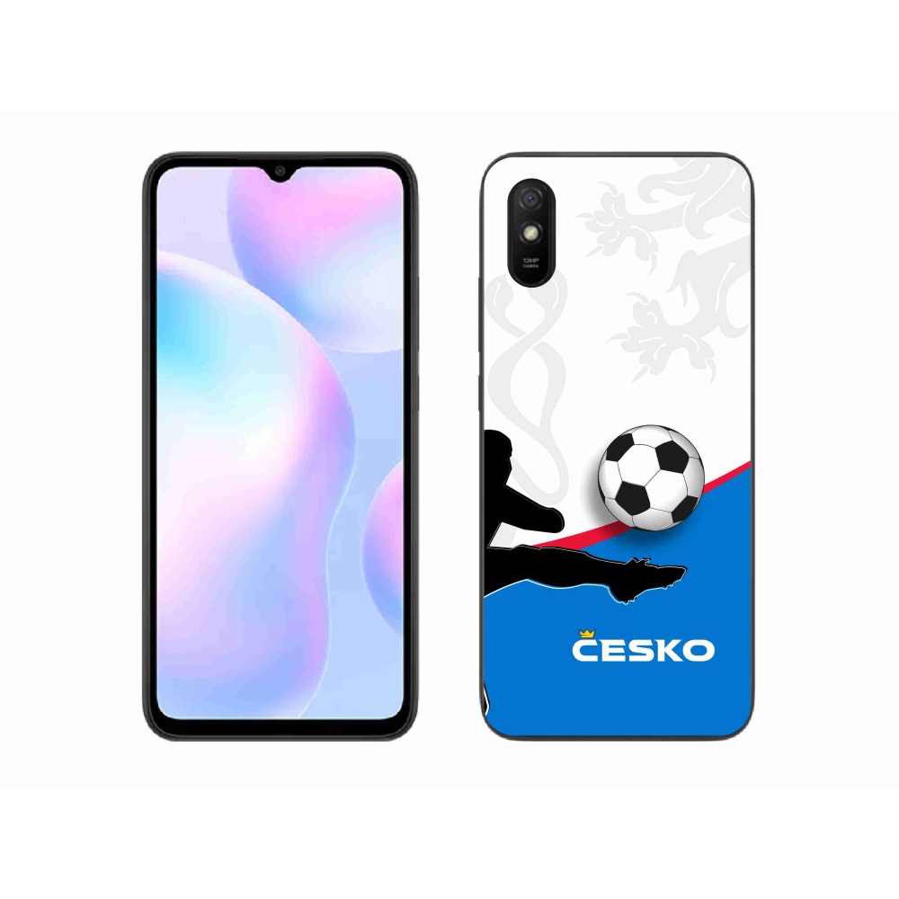 Gélový kryt mmCase na Xiaomi Redmi 9A - futbal Česko 3