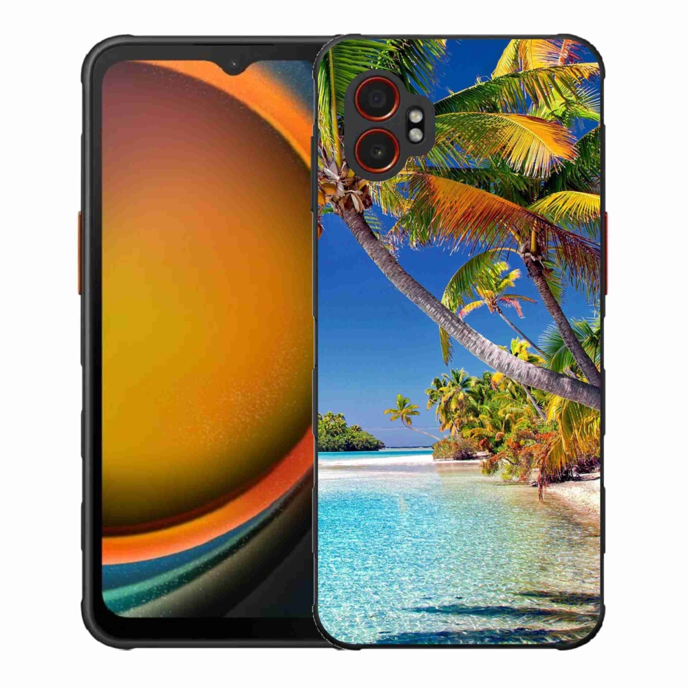 Gélový kryt mmCase na Samsung Galaxy Xcover 7 Pro - morská pláž