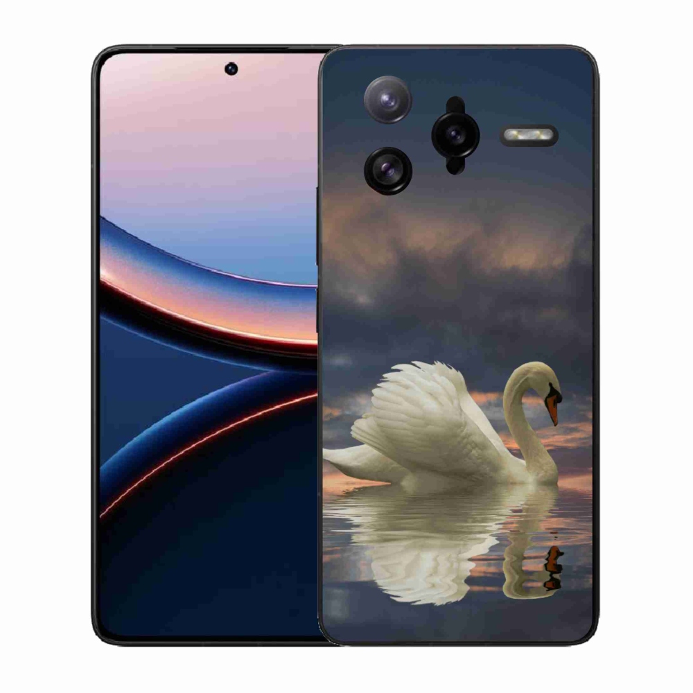 Gélový kryt mmCase na Xiaomi Poco F7 Ultra - labuť