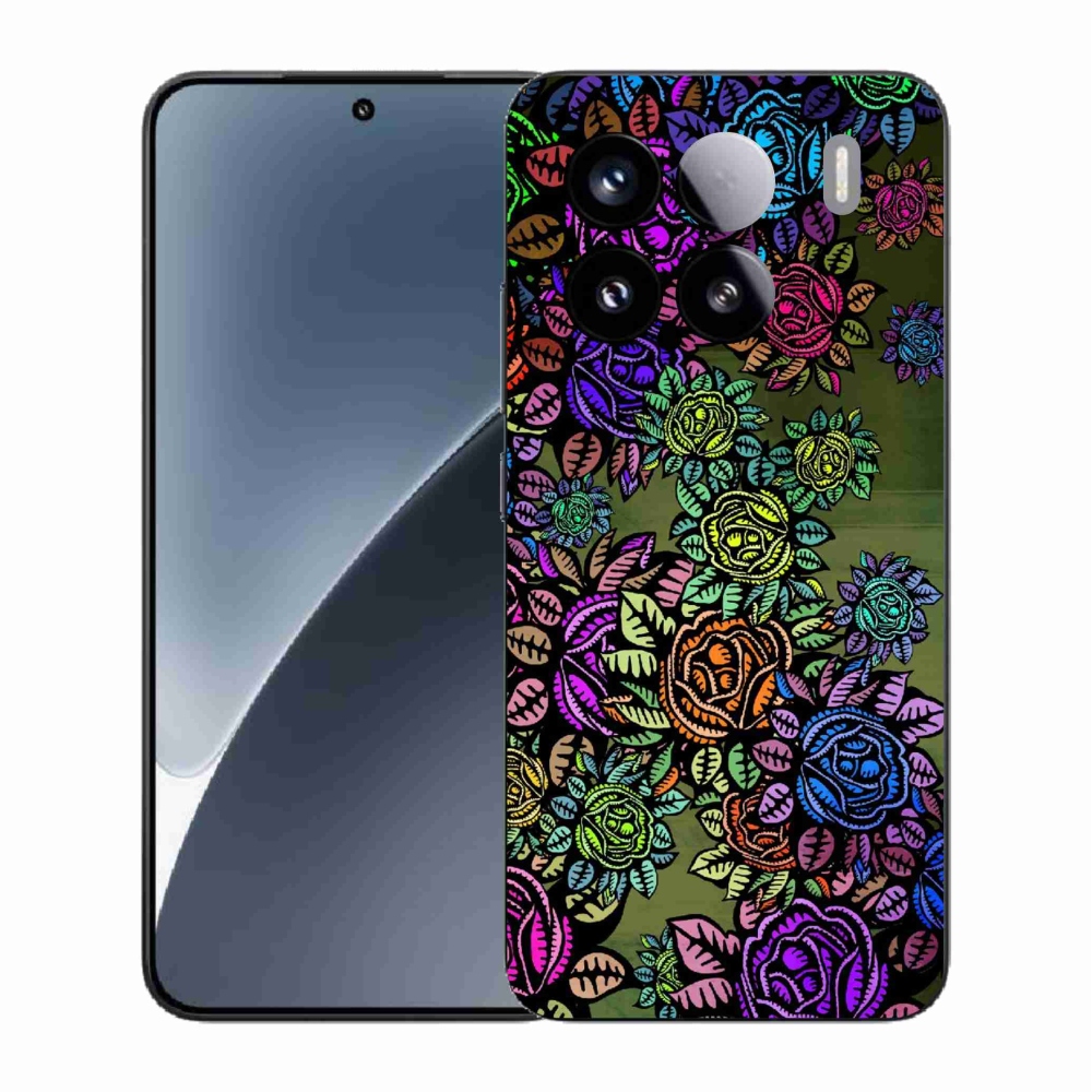 Gélový kryt mmCase na Xiaomi 15 - kvety 6