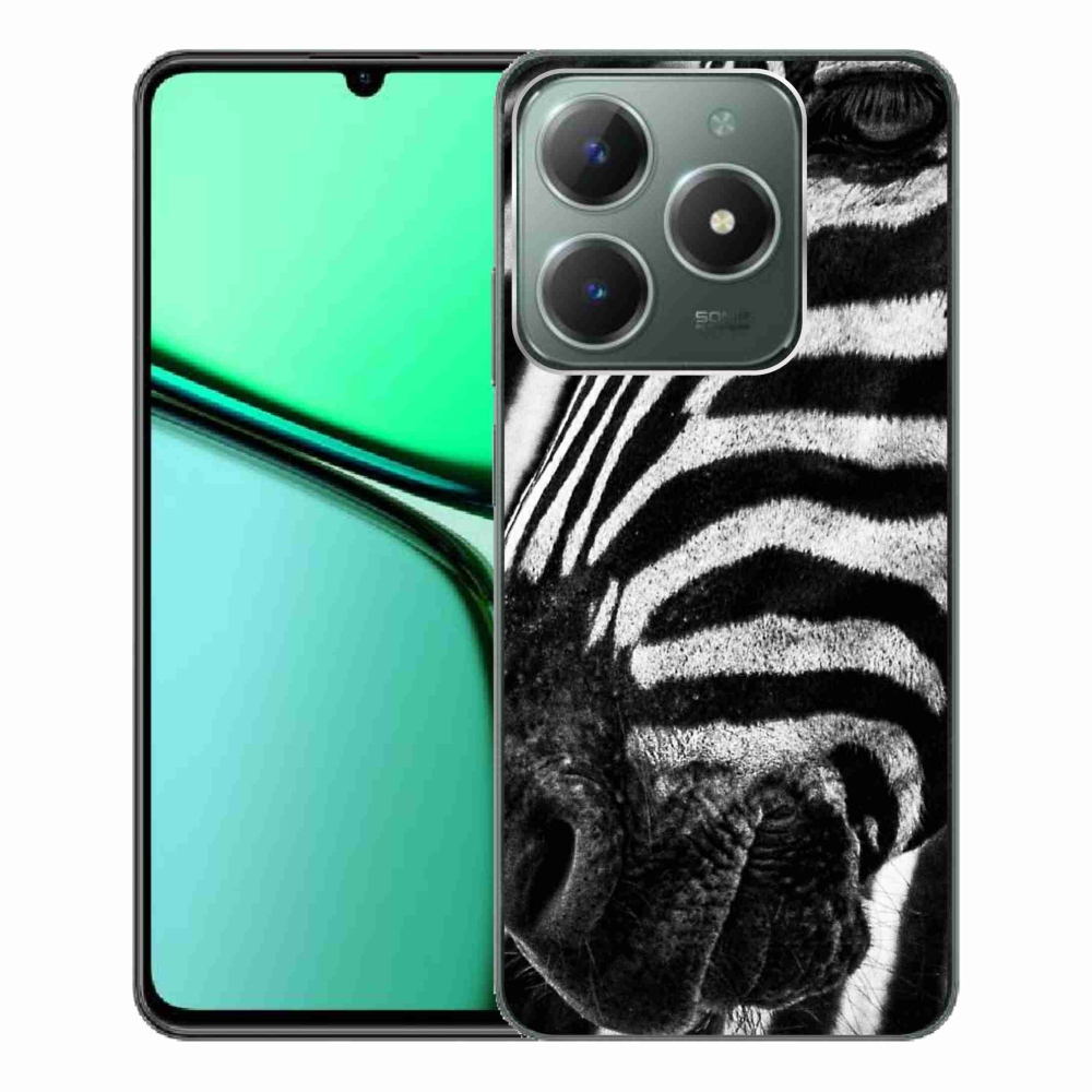 Gélový kryt mmCase na Realme C61 - zebra