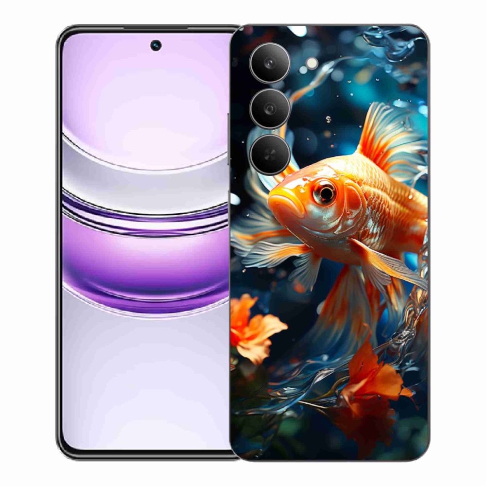 Gélový kryt mmCase na Realme 14x 5G - rybka