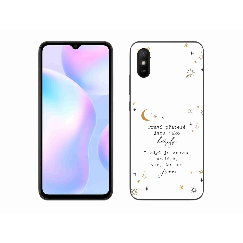 Gélový kryt mmCase na Xiaomi Redmi 9AT - citát 6 biele pozadie