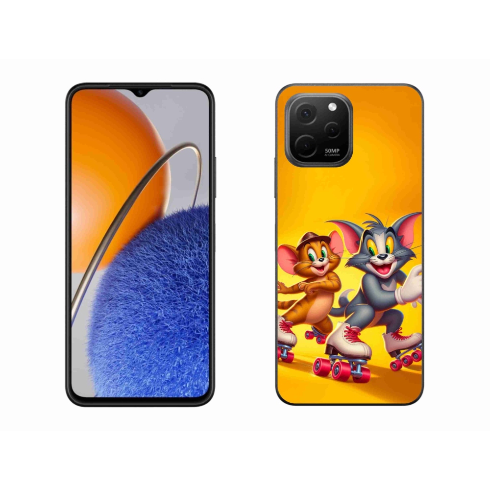 Gélový kryt mmCase na Huawei Nova Y61 - tom a jerry