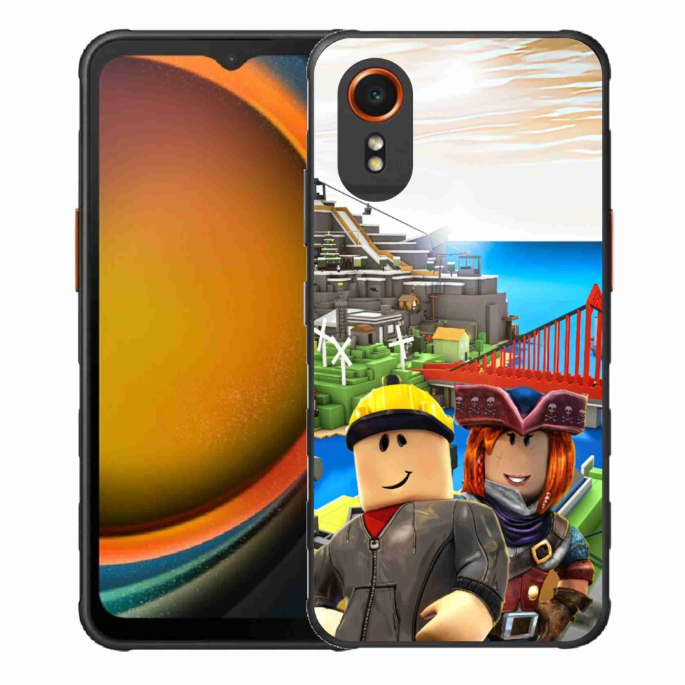 Gélový kryt mmCase na Samsung Galaxy Xcover 7 - roblox 1