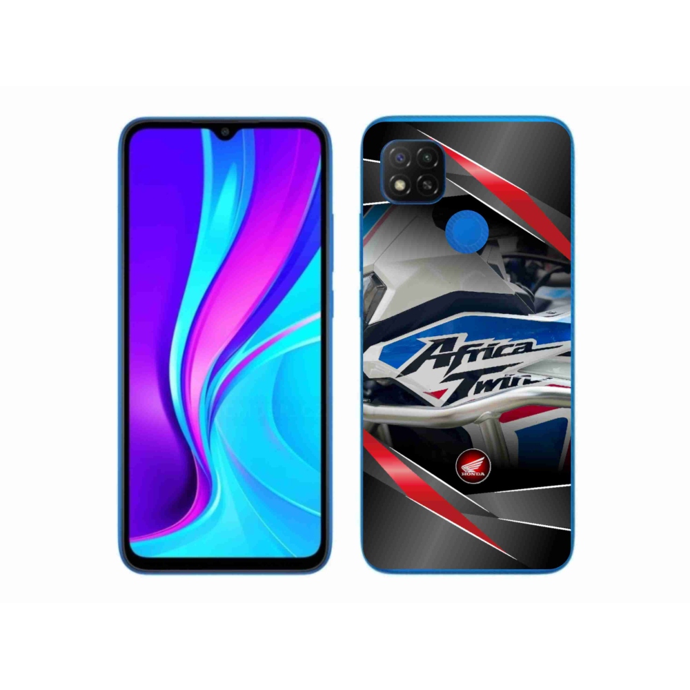 Gélový kryt mmCase na Xiaomi Redmi 9C - motorka honda