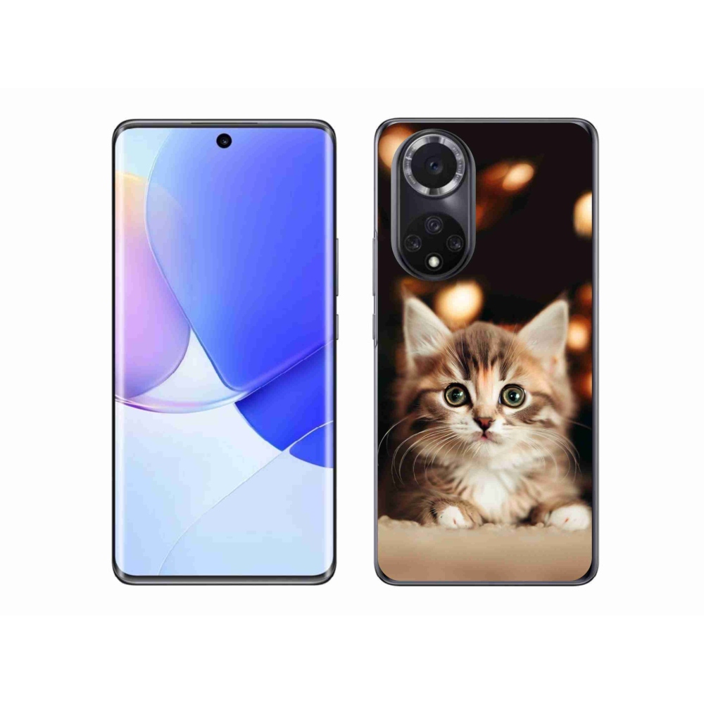 Gélový kryt mmCase na Huawei Nova 9 - roztomilé mačiatko 2