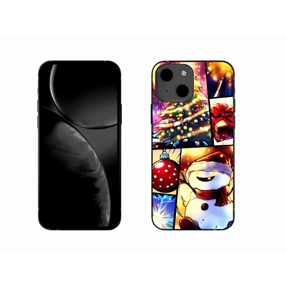 Gélový kryt mmCase na iPhone 13 6.1 - vianočné motívy 1