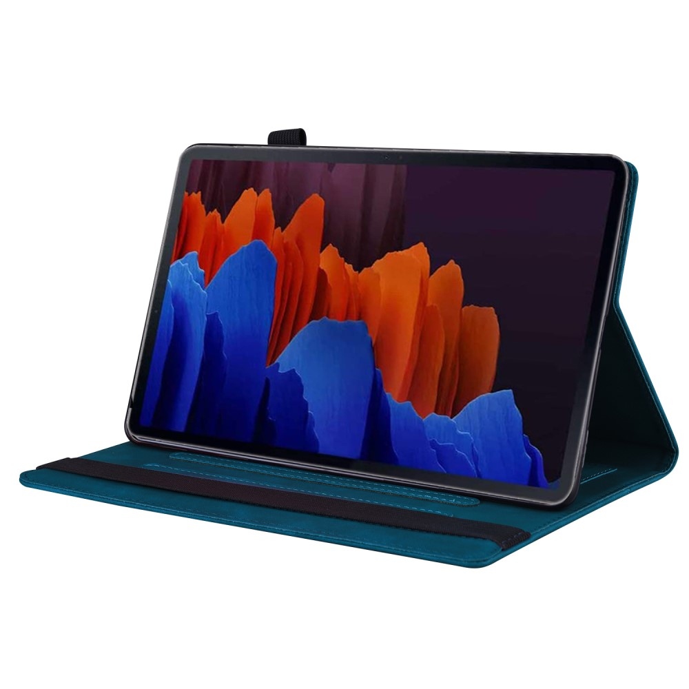 Business zatváracie púzdro na tablet Lenovo Tab P12 Pro - modré