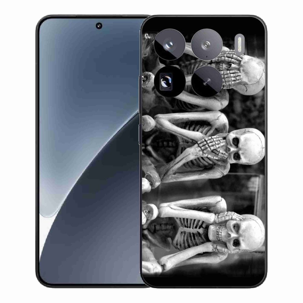 Gélový kryt mmCase na Xiaomi 15 Pro - kostlivci