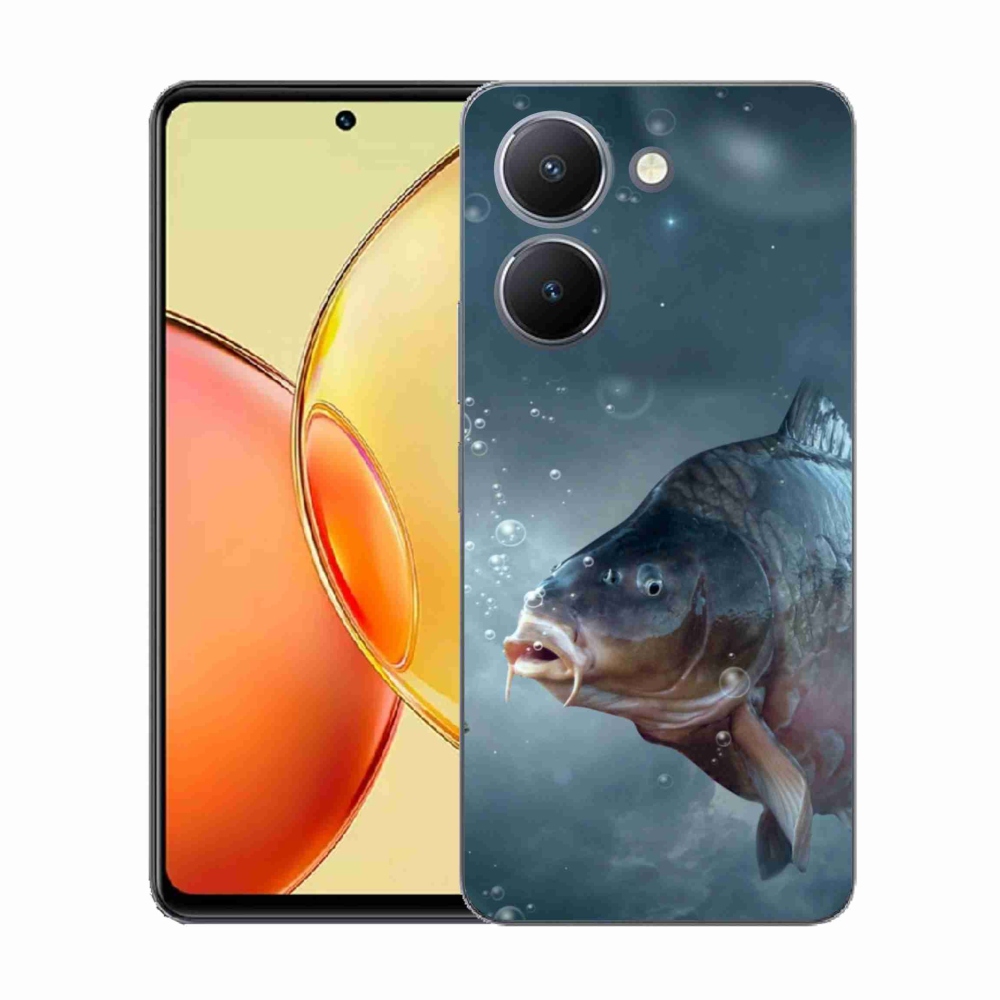 Gélový kryt mmCase na Vivo Y36 - kapor a bublinky
