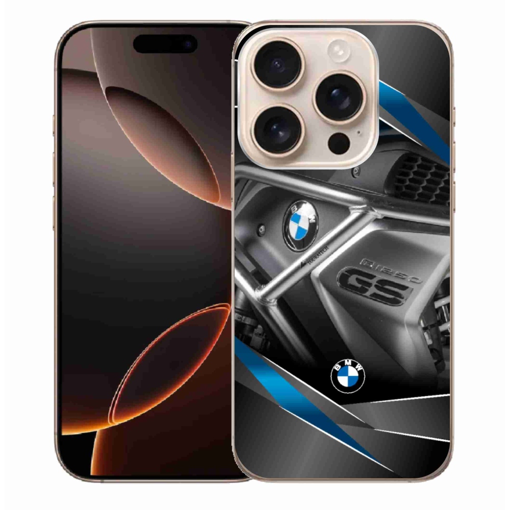 Gélový kryt mmCase na iPhone 16 Pro Max - motorka bmw