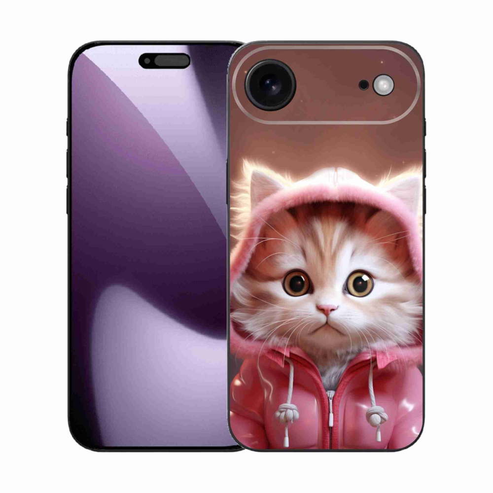 Gélový kryt mmCase na iPhone 17 Air - roztomilé mačiatko 3