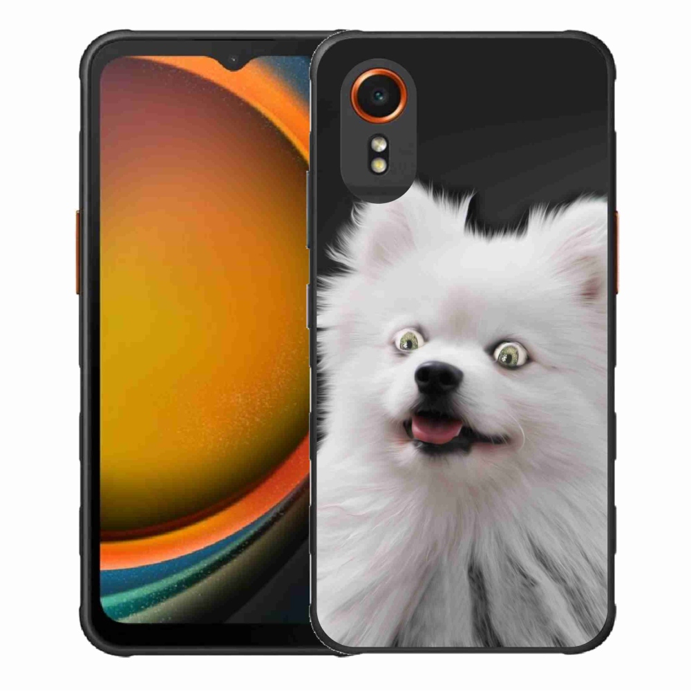 Gélový kryt mmCase na Samsung Galaxy Xcover 7 - biely špic