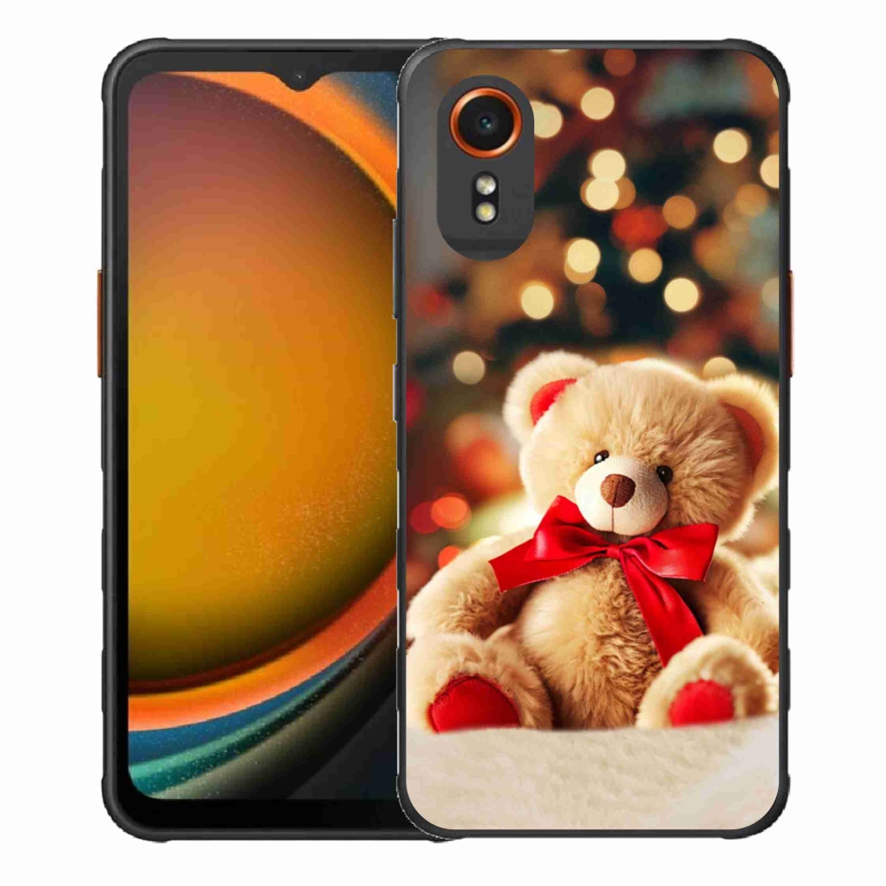 Gélový kryt mmCase na Samsung Galaxy Xcover 7 - plyšový medvedík