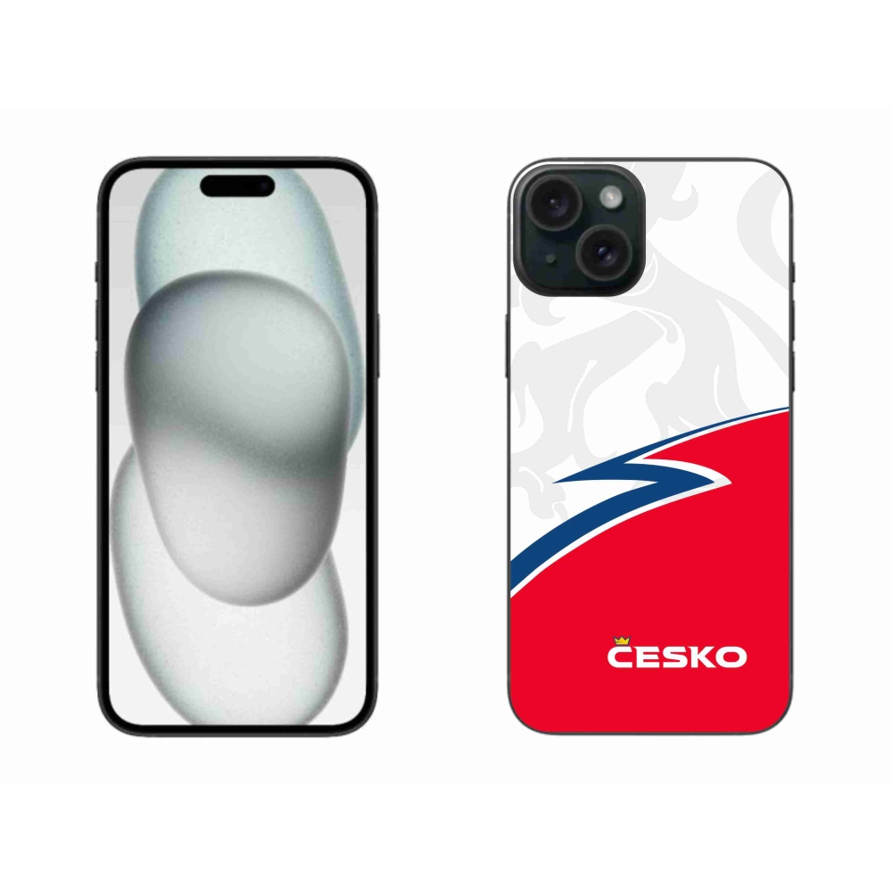 Gélový kryt mmCase na iPhone 15 Plus - Česko 1