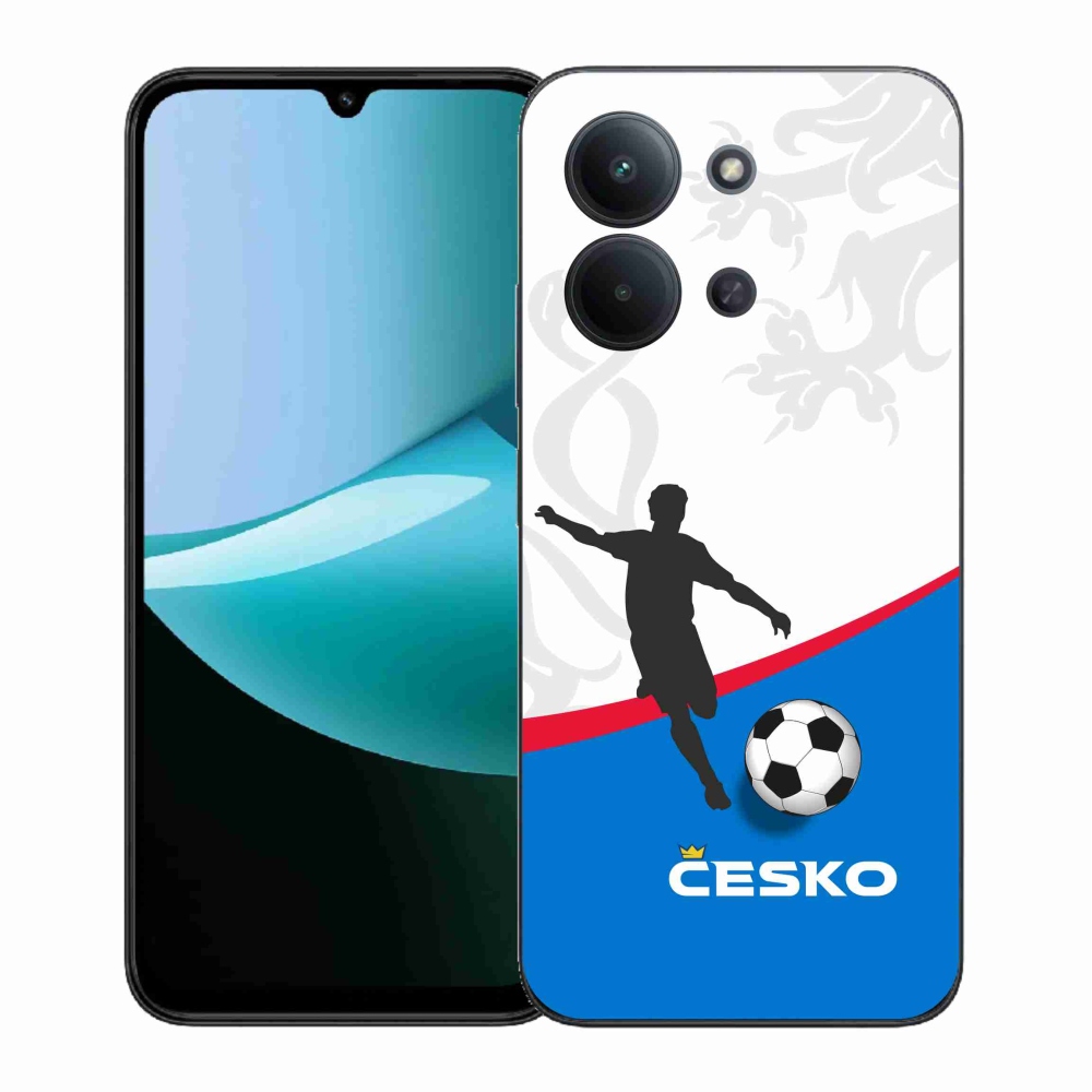 Gélový kryt mmCase na Xiaomi Redmi 15C 4G (171mm)/Poco C85 4G (171mm) - futbal Česko 1